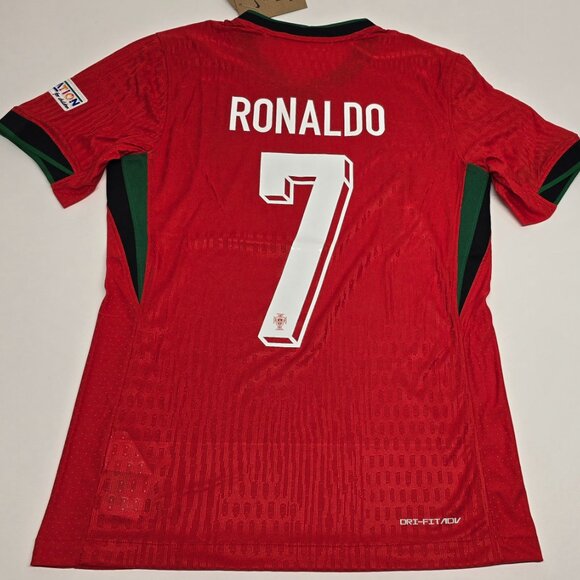 Cristiano Ronaldo Portugal Jersey #7 CR7 Red - Picture 10 of 12